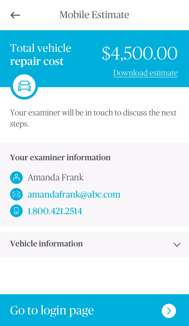 Claim estimate review